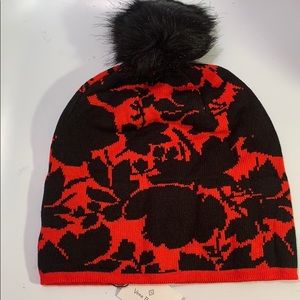 Vera Bradley Red & Black Hat